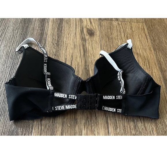 Steve Madden Gentle Lift Underwire Bra, Black, Size 34B - Picture 3 of 5